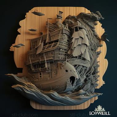 3D model Howls moving castle anime (STL)